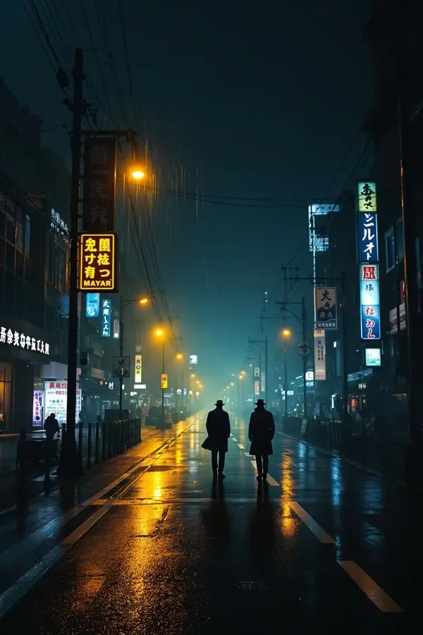 梅雨落在东京（梅雨の東京）电影海报，2026 年日本爱情、文艺影片